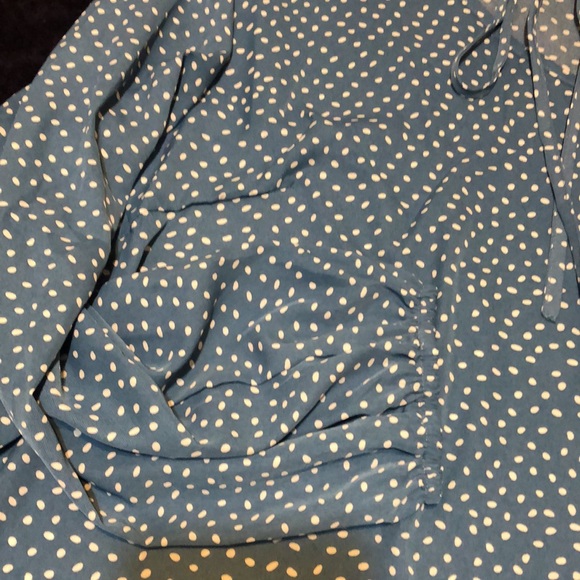 3/$18 PROMO - NWOT Shein Curve Polka Dot Blouse - Sz 2XL - Picture 5 of 6